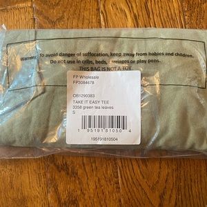 NWT FRED PEOPLE Take it easy oversized T-shirt tunic Size S